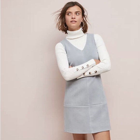 Anthropologie Dresses & Skirts - Anthropologie Elizabeth Crosby Princeps Shift Dress sleeveless overallsl dress